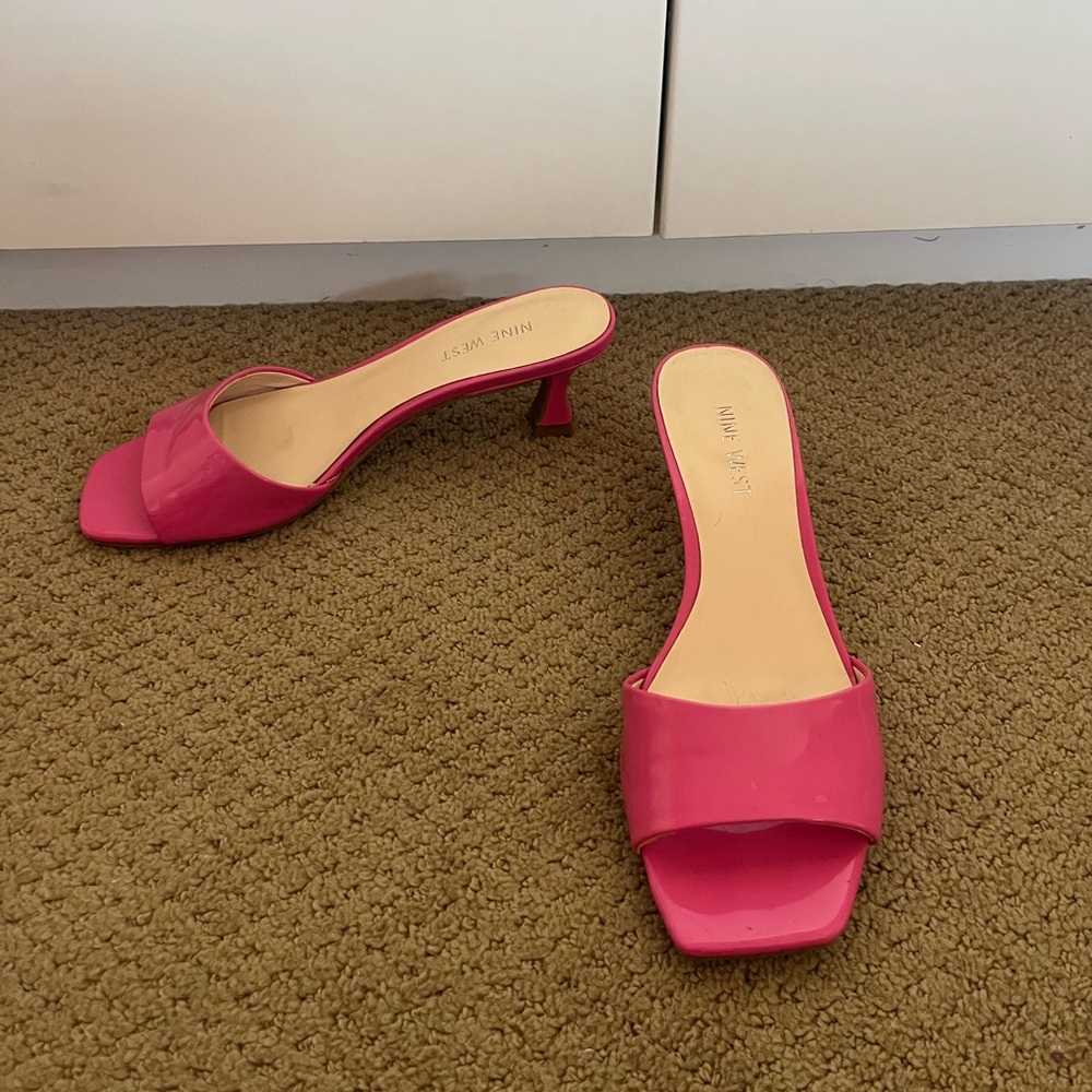 Pink Kitten Heels